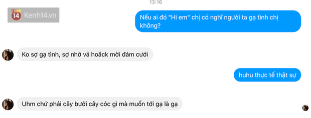 1001 phản ứng của dân tình khi bị hỏi: Hi em có phải là gạ tình không? - Ảnh 10. 1001 phản ứng của dân tình khi bị hỏi: Hi em có phải là gạ tình không? - Ảnh 10.