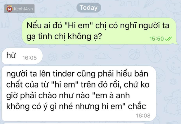 1001 phản ứng của dân tình khi bị hỏi: Hi em có phải là gạ tình không? - Ảnh 22. 1001 phản ứng của dân tình khi bị hỏi: Hi em có phải là gạ tình không? - Ảnh 22.