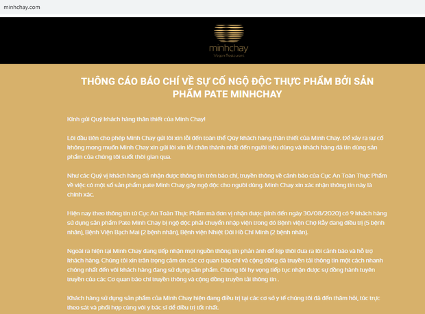 Vụ Pate Minh Chay nhiễm độc tố cực mạnh: Giám đốc trẻ rút 3/4 vốn điều lệ trước khi gặp sự cố - Ảnh 3. Vụ Pate Minh Chay nhiễm độc tố cực mạnh: Giám đốc trẻ rút 3/4 vốn điều lệ trước khi gặp sự cố - Ảnh 3.