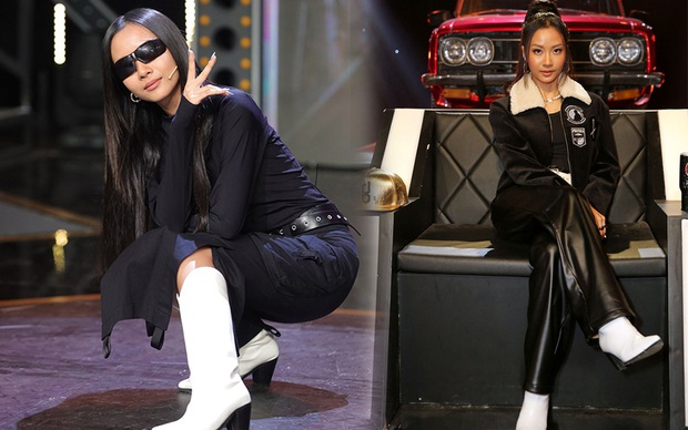 Suboi có thay bao nhiêu bộ đồ ở Rap Việt thì vẫn trung thành với 1 món phụ kiện! - Ảnh 3. Suboi có thay bao nhiêu bộ đồ ở Rap Việt thì vẫn trung thành với 1 món phụ kiện! - Ảnh 3.