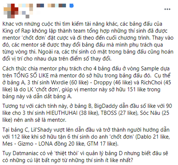 Netizens criticize King Of Rap because the stage is dark, the rhythm drowns out the contestants, the rules are hard to understand ... Are they all far behind Rap Viet?  - Photo 2.