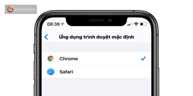 Cách đặt Google Chrome làm trình duyệt mặc định trên iPhone - Ảnh 1.