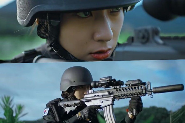 3 chị đại quân nhân ngầu bá cháy ở phim Hàn: Krystal đẹp đấy nhưng chưa gây thương nhớ bằng Trung úy Kim Ji Won - Ảnh 3.