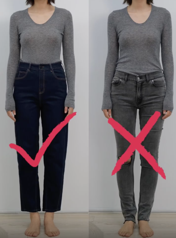 Thử tới 5 dáng quần jeans, cô nàng tìm ra thiết kế chuẩn chỉnh dáng người nào mặc cũng đẹp - Ảnh 4.