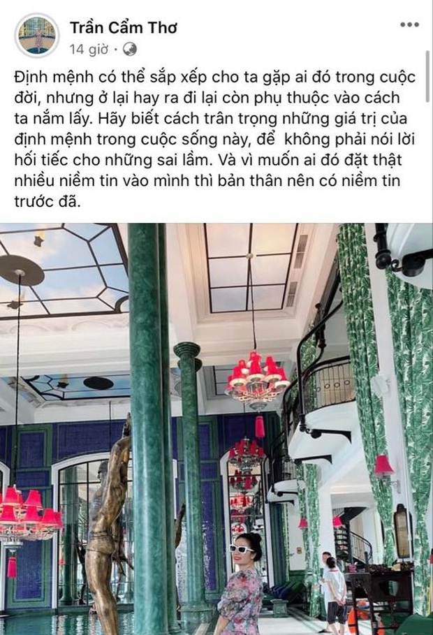 Trước khi con gái nhận là single mom, mẹ vợ Bùi Tiến Dũng đăng status ẩn ý chuyện ra đi - ở lại lúc 3h sáng - Ảnh 2.