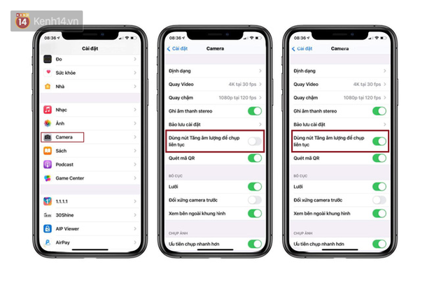 iOS 14 đưa tính năng dùng nút âm lượng để chụp ảnh liên tục quay trở lại trên iPhone - Ảnh 2.