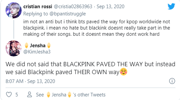 Biến Kpop: Jennie (BLACKPINK) bị khủng bố diện rộng vì phát ngôn gây tranh cãi, fan quốc tế réo gọi BTS và PSY - Ảnh 10. Biến Kpop: Jennie (BLACKPINK) bị khủng bố diện rộng vì phát ngôn gây tranh cãi, fan quốc tế réo gọi BTS và PSY - Ảnh 10.