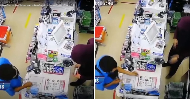 Đi ăn trộm nhưng nhớ nghề cũ, tên cướp tốt bụng giúp khách hàng thanh toán lon cà phê khiến dân mạng cười ra nước mắt - Ảnh 4. Đi ăn trộm nhưng nhớ nghề cũ, tên cướp tốt bụng giúp khách hàng thanh toán lon cà phê khiến dân mạng cười ra nước mắt - Ảnh 4.