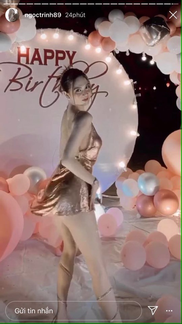 Ngọc Trinh mở tiệc sinh nhật sớm: Cả dàn bạn sexy đến dự, thót tim màn nhảy 5s khiến vòng 1 chực chờ nhảy ra ngoài - Ảnh 3. Ngọc Trinh mở tiệc sinh nhật sớm: Cả dàn bạn sexy đến dự, thót tim màn nhảy 5s khiến vòng 1 chực chờ nhảy ra ngoài - Ảnh 3.