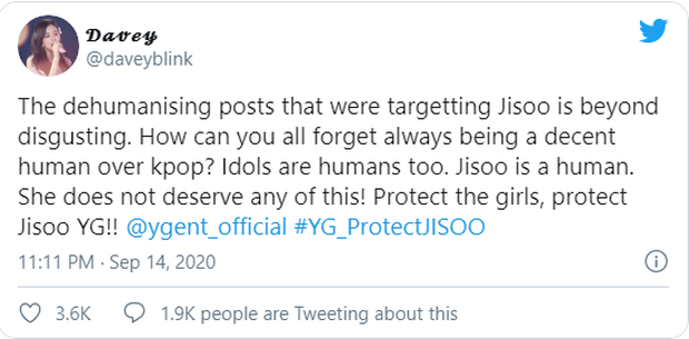 Biến căng: Jisoo bị chính fan 2 thành viên BLACKPINK, fan Suzy - BTS khủng bố, quấy rối tình dục và thậm chí dọa giết - Ảnh 9.