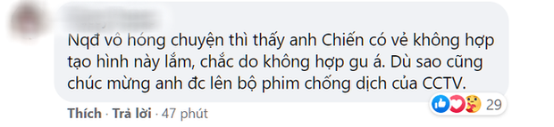 Tiêu Chiến cắt đầu đinh khác lạ trong phim mới, dân tình chia phe khen chê loạn xà ngầu - Ảnh 6.