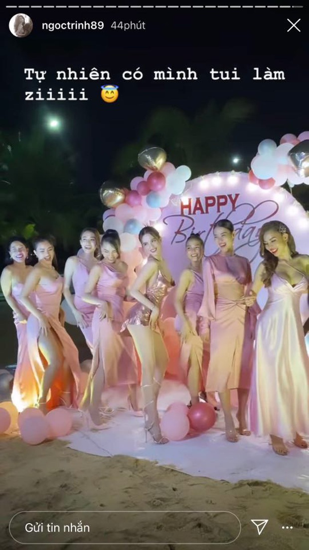 Ngọc Trinh mở tiệc sinh nhật sớm: Cả dàn bạn sexy đến dự, thót tim màn nhảy 5s khiến vòng 1 chực chờ nhảy ra ngoài - Ảnh 3. Ngọc Trinh mở tiệc sinh nhật sớm: Cả dàn bạn sexy đến dự, thót tim màn nhảy 5s khiến vòng 1 chực chờ nhảy ra ngoài - Ảnh 3.