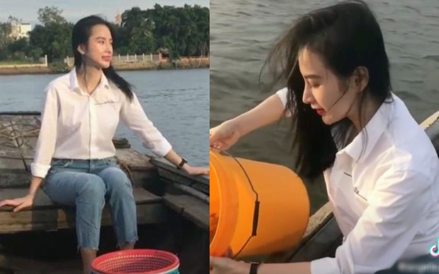 Lộ diện sương sương trong clip mới, Angela Phương Trinh gây sốt với visual giản dị: Góc nghiêng xinh động lòng người! - Ảnh 4. Lộ diện sương sương trong clip mới, Angela Phương Trinh gây sốt với visual giản dị: Góc nghiêng xinh động lòng người! - Ảnh 4.