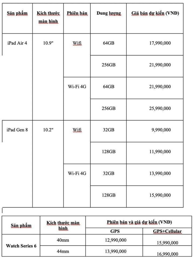 Vừa ra mắt iPad Air 4, Apple Watch loạn giá tại các cửa hàng Việt - Ảnh 2.