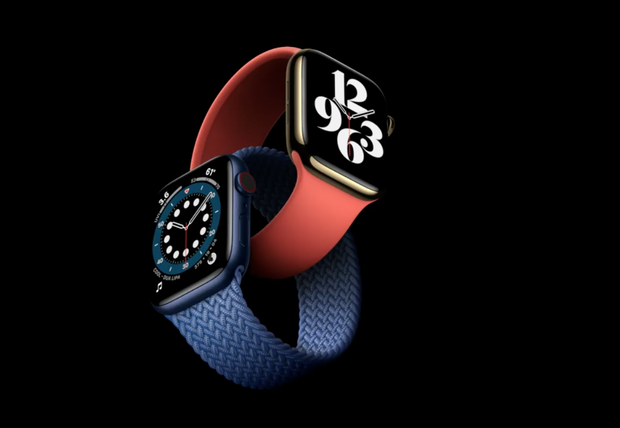 Apple Watch Series 6 gây ấn tượng với 2 màu mới xanh navy và đỏ, giá bán từ 399 USD - Ảnh 1.