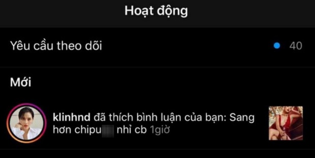 Khánh Linh giải thích hành động thả tim comment khiếm nhã về Chi Pu: Mình chỉ vô tình thôi! - Ảnh 1. Khánh Linh giải thích hành động thả tim comment khiếm nhã về Chi Pu: Mình chỉ vô tình thôi! - Ảnh 1.