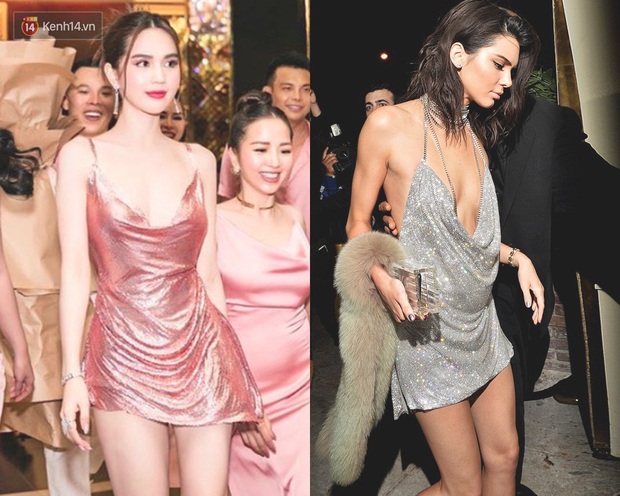 Ngọc Trinh diện váy giống hệt Kendall Jenner 4 năm trước: Màn so kè da trắng - da nâu lại khiến dân tình phải “cân não” mà so sánh - Ảnh 9.