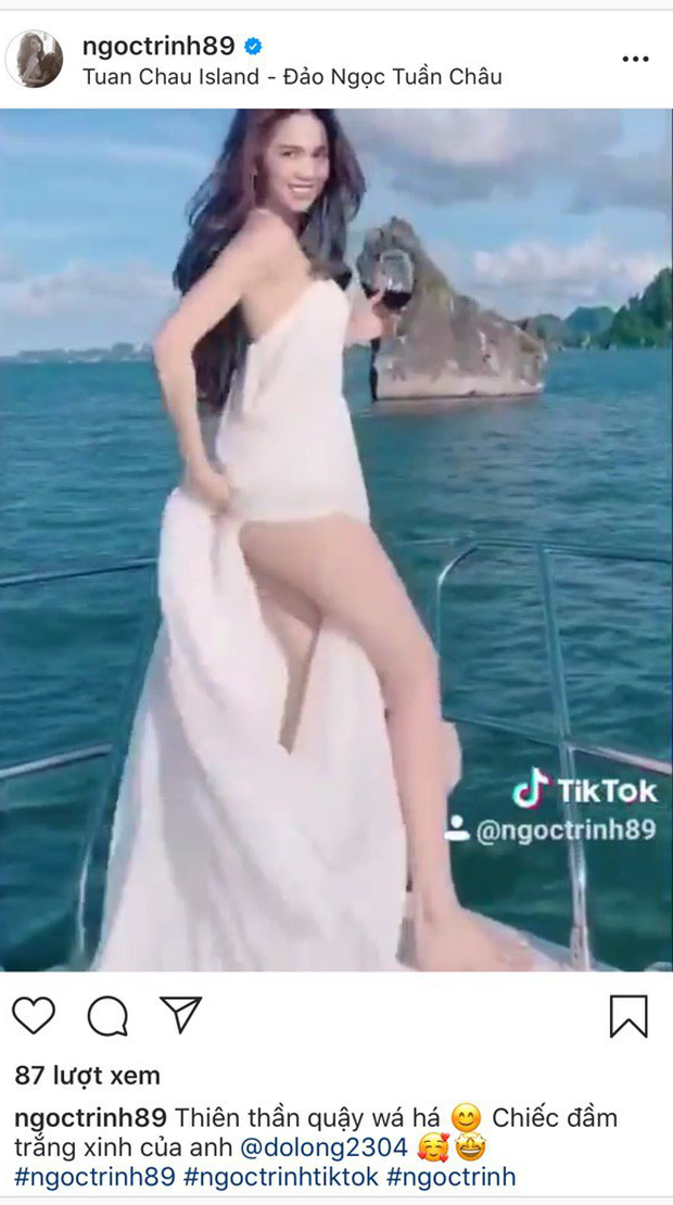 Ngọc Trinh chơi lớn thuê 2 chiếc du thuyền sang chảnh nhưng vừa đăng clip lên Instagram 5 triệu follows đã vội xoá ngay? - Ảnh 3. Ngọc Trinh chơi lớn thuê 2 chiếc du thuyền sang chảnh nhưng vừa đăng clip lên Instagram 5 triệu follows đã vội xoá ngay? - Ảnh 3.