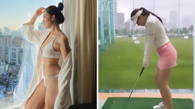 So ảnh gái xinh mặc bikini với khi lên đồ chơi golf: Chân dài, eo thon thì mặc hở kín gì cũng đẹp mê - Ảnh 21. So ảnh gái xinh mặc bikini với khi lên đồ chơi golf: Chân dài, eo thon thì mặc hở kín gì cũng đẹp mê - Ảnh 21.