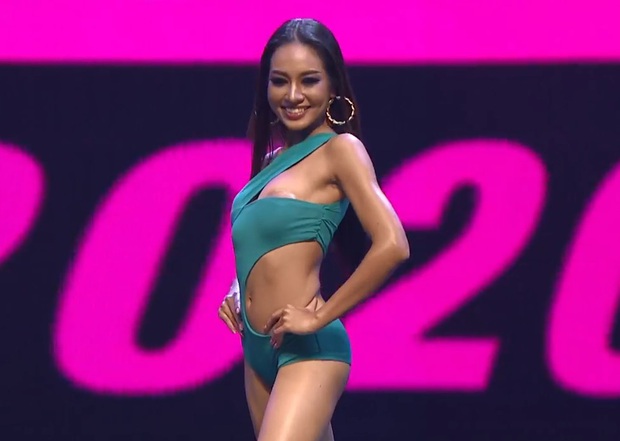 Vì áo tắm lởm của ban tổ chức, hàng loạt thí sinh Miss Grand Thailand 2020 lộ ngực trên sóng livestream - Ảnh 6.
