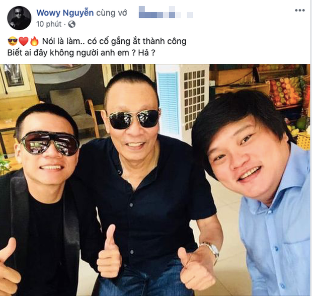 Mừng rớt nước mắt, Wowy cuối cùng đã có ảnh chung với “anh em thất lạc” Lại Văn Sâm rồi! - Ảnh 3. Mừng rớt nước mắt, Wowy cuối cùng đã có ảnh chung với “anh em thất lạc” Lại Văn Sâm rồi! - Ảnh 3.