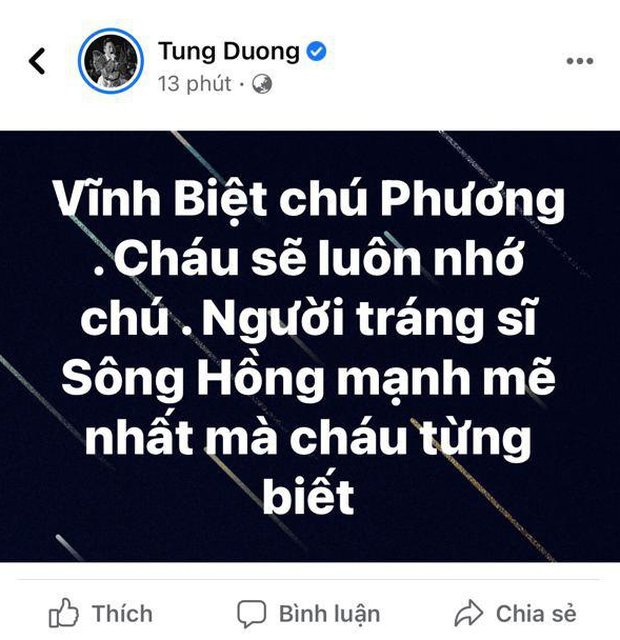 Tùng Dương, Thu Minh và dàn sao Vbiz xót thương khi hay tin nhạc sĩ Phó Đức Phương qua đời: Âm nhạc của ông sẽ luôn sống mãi! - Ảnh 3. Tùng Dương, Thu Minh và dàn sao Vbiz xót thương khi hay tin nhạc sĩ Phó Đức Phương qua đời: Âm nhạc của ông sẽ luôn sống mãi! - Ảnh 3.