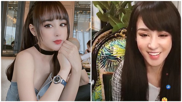 So nhan sắc bạn gái Karik trong ảnh sống ảo và lúc livestream, có khác gì không? - Ảnh 2.