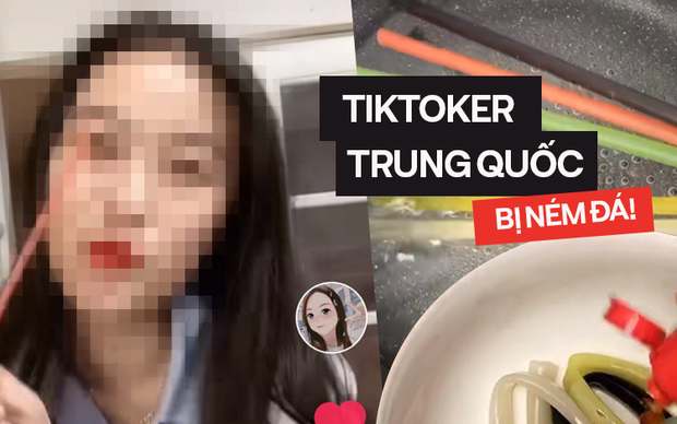 SỐC: TikToker Trung Quốc làm clip ăn ống hút nhặt từ thùng rác, cư dân mạng bình luận đã có trẻ con đòi bắt chước làm theo? - Ảnh 2.