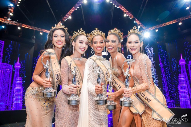 Chung kết Miss Grand Thailand 2020: Á hậu 4 gây sốt với màn catwalk xoay 4 vòng như lốc xoáy, át cả nhan sắc tân Hoa hậu - Ảnh 4.