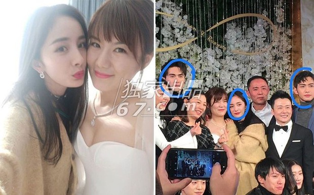 Dàn sao Hoa ngữ khi được mời tới dự tiệc cưới: Người để mặt mộc mặc đồ siêu giản dị, kẻ bị chỉ trích vì chiếm sóng của nhân vật chính - Ảnh 9. Dàn sao Hoa ngữ khi được mời tới dự tiệc cưới: Người để mặt mộc mặc đồ siêu giản dị, kẻ bị chỉ trích vì chiếm sóng của nhân vật chính - Ảnh 9.