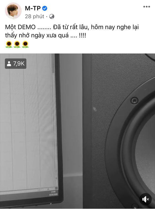Sơn Tùng M-TP bất ngờ tung demo bản ballad khoe giọng siêu ngọt ngào, nhưng cua gắt quá làm fan không kịp chuẩn bị! - Ảnh 2. Sơn Tùng M-TP bất ngờ tung demo bản ballad khoe giọng siêu ngọt ngào, nhưng cua gắt quá làm fan không kịp chuẩn bị! - Ảnh 2.