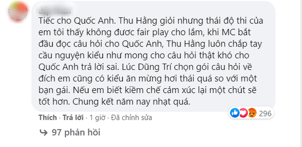 Dân mạng ném đá Quán quân Olympia vì thái độ tự tin quá đà, không lễ phép: Đừng đánh giá người khác dưới áp lực thi cử trên sóng VTV - Ảnh 6.