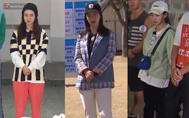 Nữ thần của Running Man bỗng ăn mặc lôm côm khó hiểu, fan lồng lộn đòi truy sát stylist - Ảnh 2. Nữ thần của Running Man bỗng ăn mặc lôm côm khó hiểu, fan lồng lộn đòi truy sát stylist - Ảnh 2.