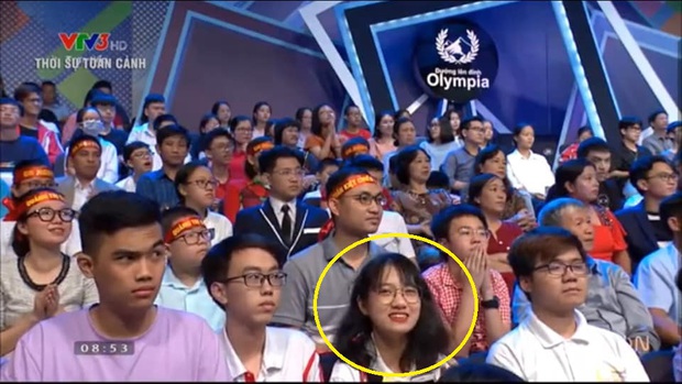 Nữ sinh gây bão với biểu cảm nhăn mặt trên sóng trực tiếp, hóa ra từng khiến cả Á quân Olympia thi đấu toát mồ hôi hột - Ảnh 1.