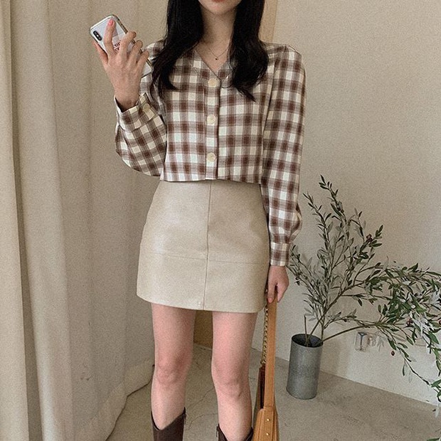 Diện chân váy da là có ngay vẻ ngoài xịn mịn hơn chị hơn em, hội mê chân váy hãy vào xem ngay - Ảnh 6.