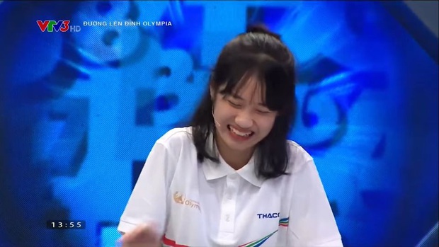 Nữ sinh gây bão với biểu cảm nhăn mặt trên sóng trực tiếp, hóa ra từng khiến cả Á quân Olympia thi đấu toát mồ hôi hột - Ảnh 4.