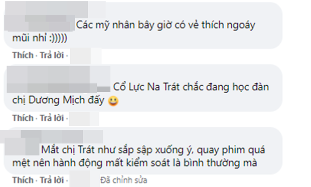 Mỹ nhân Cổ Lực Na Trát bị bắt gặp hồn nhiên ngoáy mũi, bất chấp hình tượng ở hậu trường phim - Ảnh 5.