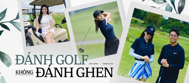Cú đụng độ giữa Á hậu vs bạn gái thiếu gia ở sân golf, ai đẹp hơn hả các bạn? - Ảnh 4.