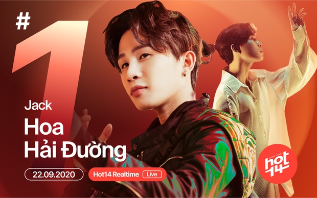 Not long on the air, Jack's Hoa Hai Duong debuted # 1 on the HOT14 Realtime chart, reaching nearly 3 million views on YouTube - Image 5.