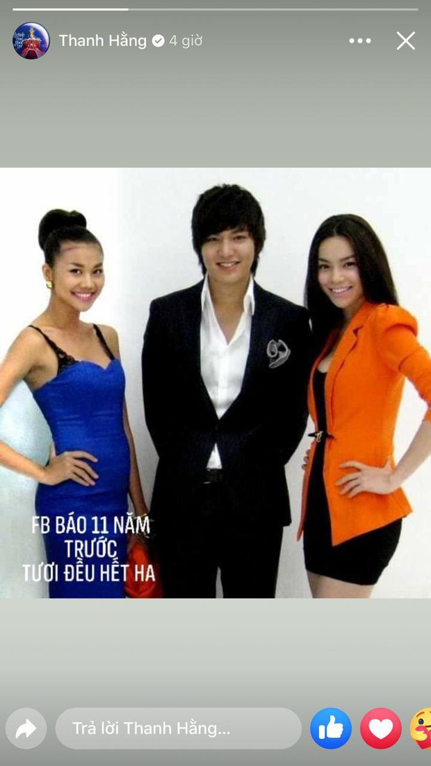 Thanh Hằng chia sẻ lại khoảnh khắc cùng Hà Hồ hội ngộ tài tử Lee Min Ho, nhan sắc bộ 3 thăng hạng rõ sau 11 năm! - Ảnh 2.