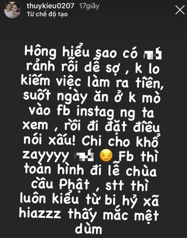 Thuý Kiều - trợ lý Ngọc Trinh đăng story tố ai đó thường xuyên vào Instagram mình đặt điều nói xấu - Ảnh 2. Thuý Kiều - trợ lý Ngọc Trinh đăng story tố ai đó thường xuyên vào Instagram mình đặt điều nói xấu - Ảnh 2.