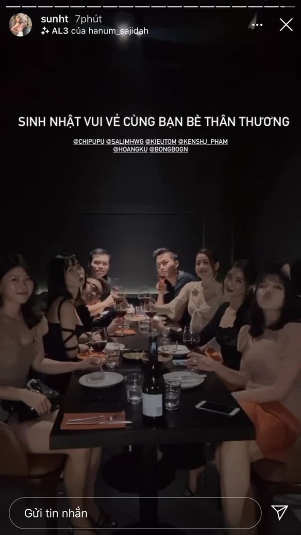 Sun HT đăng ảnh đón sinh nhật cùng Chi Pu và những người bạn thân thương nhưng không có Quỳnh Anh Shyn - Ảnh 2.