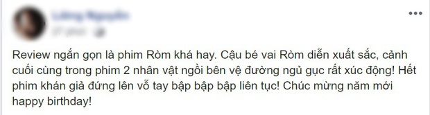 MXH bùng nổ vì Ròm: Nô nức khen phim siêu xịn nhưng vẫn bắt bẻ vụ luận đề chưa đúng chuyên môn nha! - Ảnh 7.