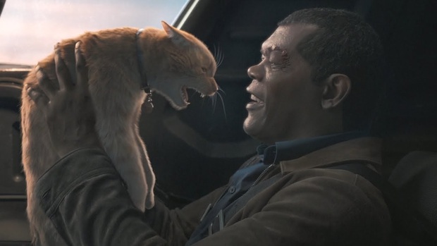5 lần vũ trụ điện ảnh Marvel gây tuột mood cả ngày: Trận đấu của Black Panther dựng siêu ẩu cho kịp deadline, Nick Fury chột vì mèo? - Ảnh 11.