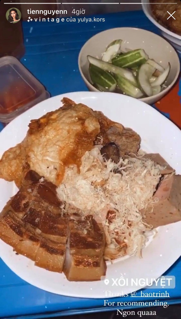 Đến Hà Nội, Tiên Nguyễn “dành hết tâm tư” cho việc ăn uống, còn khoe bữa ăn khuya đảm bảo ai nhìn cũng không thể cưỡng lại - Ảnh 5. Đến Hà Nội, Tiên Nguyễn “dành hết tâm tư” cho việc ăn uống, còn khoe bữa ăn khuya đảm bảo ai nhìn cũng không thể cưỡng lại - Ảnh 5.