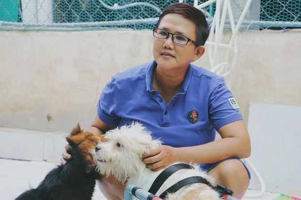 Người phụ nữ nuôi chó mèo bị bại liệt suốt 6 năm, bỏ cả công việc để chăm sóc đàn con của mình - Ảnh 8.