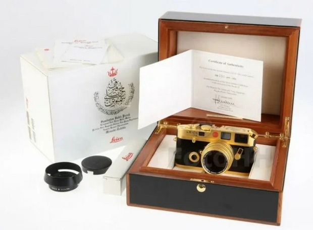 Ngắm Leica M6 bản mạ vàng siêu hiếm, giá lên tới gần 30 ngàn USD của hoàng gia Brunei - Ảnh 7.
