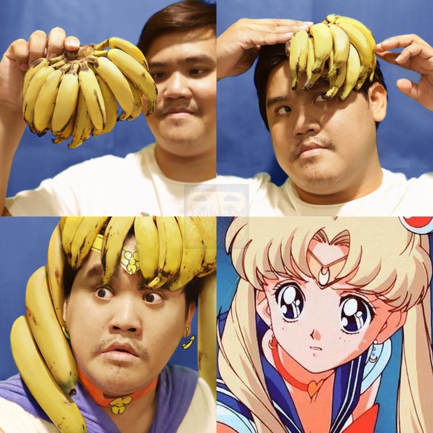 Lấy đồ ăn đắp lên người rồi “biến hình” thành vạn vật trên đời, “thánh cosplay” Thái Lan khiến cả thế giới chắp tay bái phục - Ảnh 1.