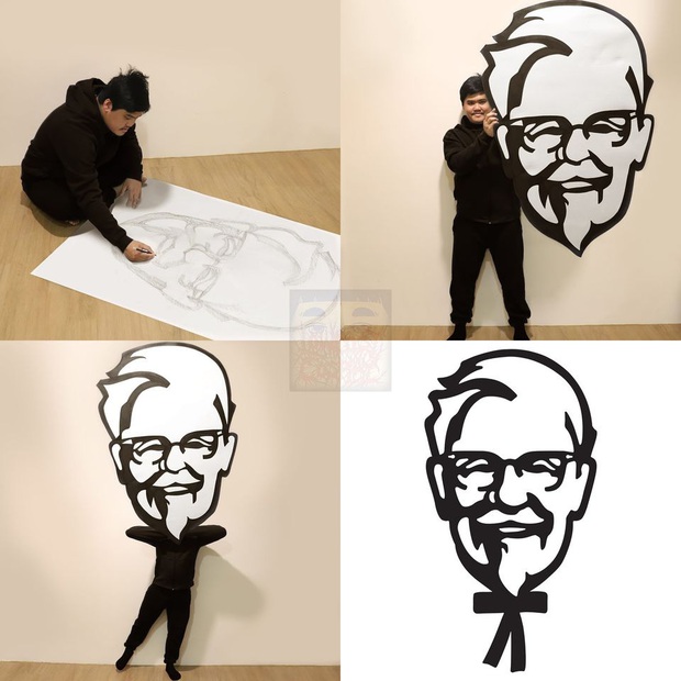 Lấy đồ ăn đắp lên người rồi “biến hình” thành vạn vật trên đời, “thánh cosplay” Thái Lan khiến cả thế giới chắp tay bái phục - Ảnh 16.