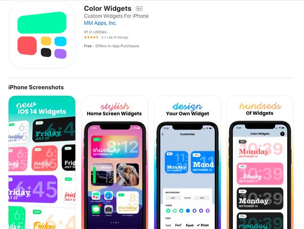 4 ứng dụng miễn phí giúp bạn tạo widget tuyệt đẹp trên iOS 14 - Ảnh 3.